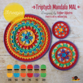 Triptych Mandala MAL