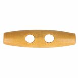 Houten knebel blank 4 cm