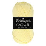 Scheepjes Cotton 8 Lichtgeel 508