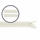 Spiraal rits deelbaar nylon 60cm kleur 089