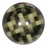 Knoop kokos ruit kleur 11 maat 32  20mm