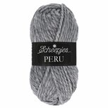 Scheepjes Peru grijs 060 van 20% alpacawol en 80% acryl.