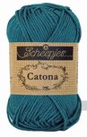 Scheepjes Catona 50gr. petrol blue \ petrol blauw 400