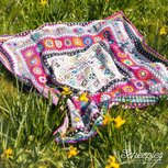 Clover Bloom Blanket van Scheepjes Terazzo - garen pakket + gratis patroon