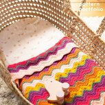 Tulip Twist Blanket van Scheepjes Colour Crafter garenpakket + patroon boekje