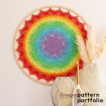 Artemis Mandala van Scheepjes Whirl garen pakket + patroon kleur 1