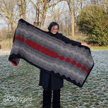 Beautiful Noise sjaal of  deken van Scheepjes Woolwise 