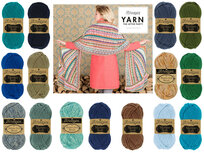 Scheepjes Wrapket Scarf Breibar pakket 2 Scheepjes Merino Soft + gratis patroon