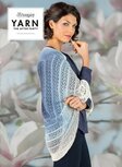 Indigo Shrug Yarn After Party 27 van Scheepjes Whirl en Whirlette plus gratis patroon.