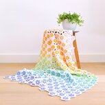 Flower Shower Blanket van Scheepjes Whirl en Cotton 8 compleet deken haakpakket