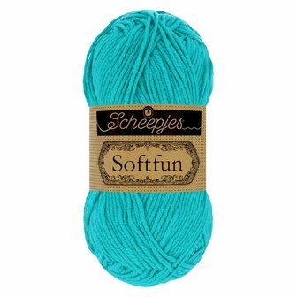 Scheepjes Softfun helder blauw 2423 - Bright Turquoise