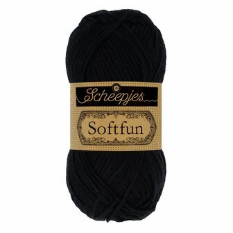 Scheepjes Softfun zwart 2408 - Black