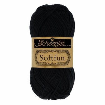 Scheepjes Softfun zwart 2408 - Black