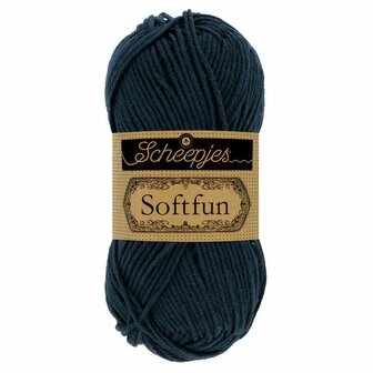 Scheepjes Softfun Prussian 2401 donkerblauw