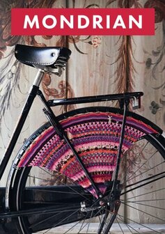 Artist's Bicycle Dress Mondrian jasbeschermers haakpakket Mondriaan- Scheepjes ​​​​