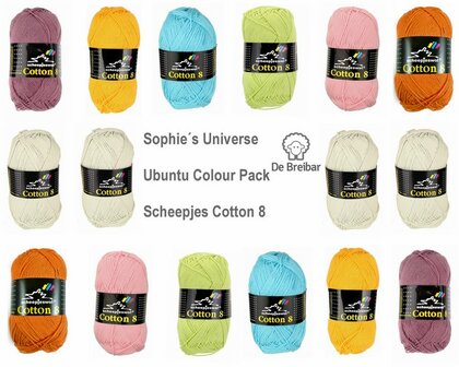 Sophies Universe Ubuntu Colour haakpakket Scheepjes Cotton 8