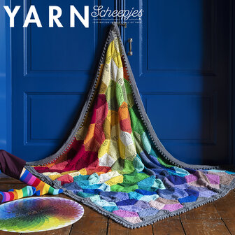 Technicolour Dream Blanket van Scheepjes Softfun - deken haak pakket