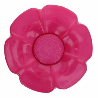 Bloemetjesknoop met een verwisselbaar roze diameter 3.5 cm