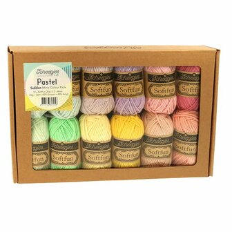 Softfun Pastel colour pack 12x20g  Scheepjes 