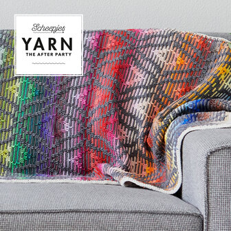 Diamond Sofa Runner van Scheepjes Catona compleet pakket + gratis patroon Yarn the After Party