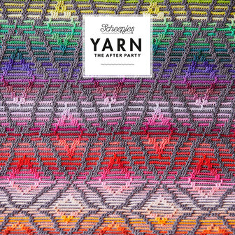 Diamond Sofa Runner van Scheepjes Catona compleet pakket + gratis patroon Yarn the After Party