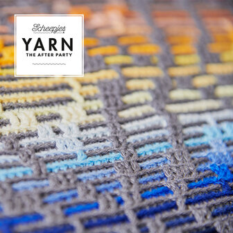 Diamond Sofa Runner van Scheepjes Catona compleet pakket + gratis patroon Yarn the After Party