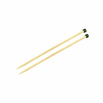 KnitPro Bamboo Breinaalden met knop 33cm 4.00mm