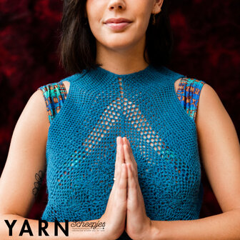 Metamorphosis Wrap van Scheepjes Alpaca Rhythm - door Lynne Rowe compleet garen  haakpakket + kralen
