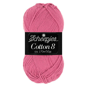 Scheepjes Cotton 8 Oud Rose 653