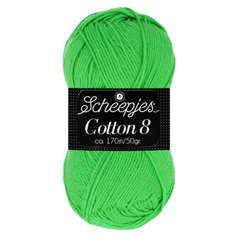 Scheepjes Cotton 8 Lemongroen 517