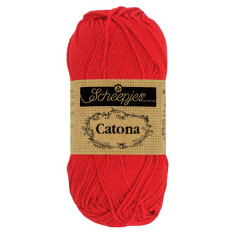 Scheepjes Catona 10g -&nbsp;115 Hot Red