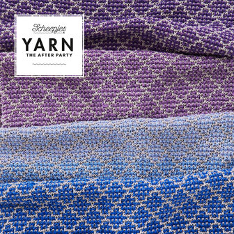 Lavender Trellis Wrap van Scheepjes Whirl en Whirlette  breipakket + gratis patroon YARN The After Party nr.71
