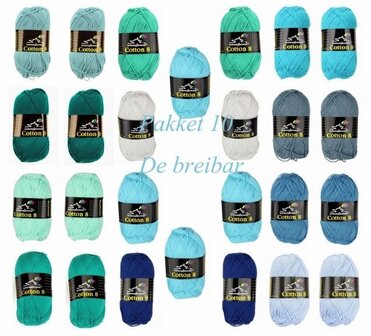 Scheepjes Crochet along pakket 10 2014 cotton 8