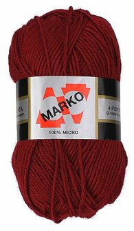 Scheepjes Marko bordeaux rood 8110