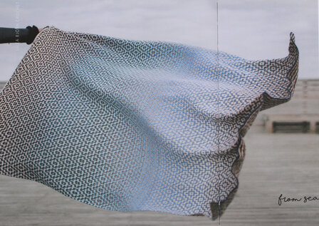 From the Sea to Sea Blanket van Scheepjes Whirl garen pakket - patroon staat in boek A Sea Story  - Lilla Björn Crochet