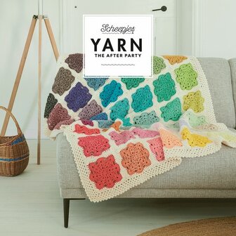 Memory Throw van Scheepjes Stone en River Washed  Breibar pakket 213 + gratis patroon