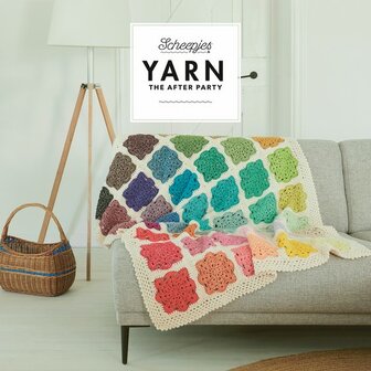 Memory Throw van Scheepjes Stone en River Washed  Breibar pakket 213 + gratis patroon