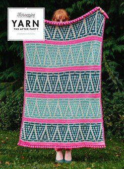 Folk Trees Blanket van Scheepjes Colour Crafter pakket + gratis patroon - ontworpen door Esme Crick 