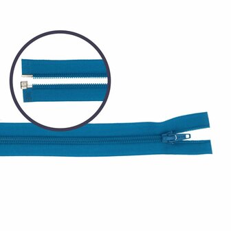 Spiraal rits deelbaar nylon 60cm kleur 548