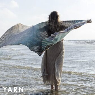 Saltwater Throw (sprei) Scheepjes Whirl - garen pakket