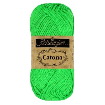 Scheepjes Catona 50gr. Neon Green 602