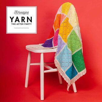 Colour Shuffle Blanket  van Scheepjes Softfun met gratis patroon YARN The After Party nr.152