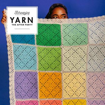 Colour Shuffle Blanket  van Scheepjes Softfun met gratis patroon YARN The After Party nr.152