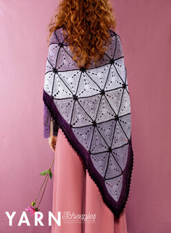 Windmill Shawl van Scheepjes Whirl en Whirlette - garen pakket