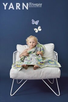 Moonlight Butterfly Blanket van Scheepjes Softfun Aquarel