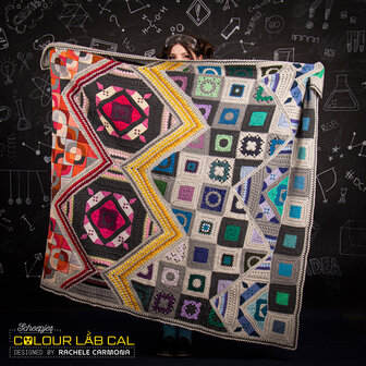 Scheepjes Colour Lab CAL 2023 Blanket - Metropolis kit