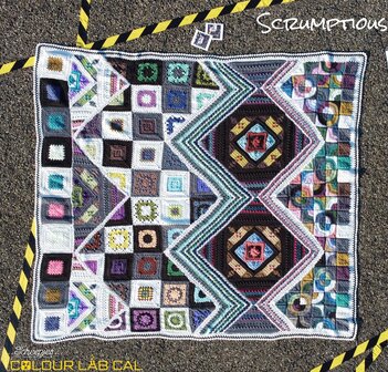 Scheepjes Colour Lab CAL 2023 Blanket - Scrumptious kit 