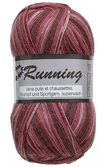 New Running 100 gram Multi sokkenwol kleur 701 Lammy Yarns