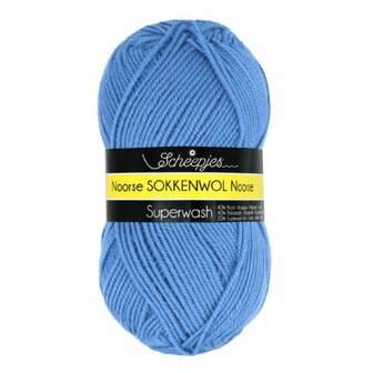 Scheepjes Noorse sokkenwol Markoma Blauw 6859