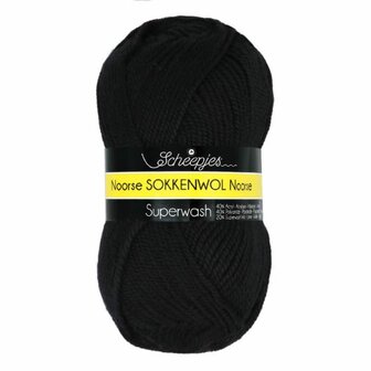 Noorse sokkenwol Markoma zwart 6860